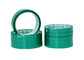Polyester PET Film Electrical Insulation Tape , Silicone Glue Green Insulation Tape