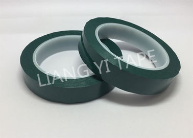 Green Mylar Film Electrical Wire Tape , 0.025mm Thickness Adhesive Insulation Tape