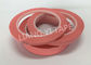 1 Layer Pink Polyester Mylar Tape For Transformer / Capacitor 0.05mm Thickness
