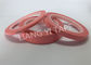 1 Layer Pink Polyester Mylar Tape For Transformer / Capacitor 0.05mm Thickness