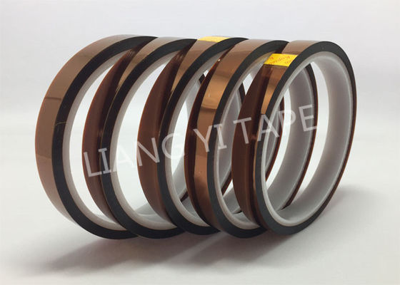 Amber High Temperature Heat Resistant Tape For Stabilize Optoelectronic Components