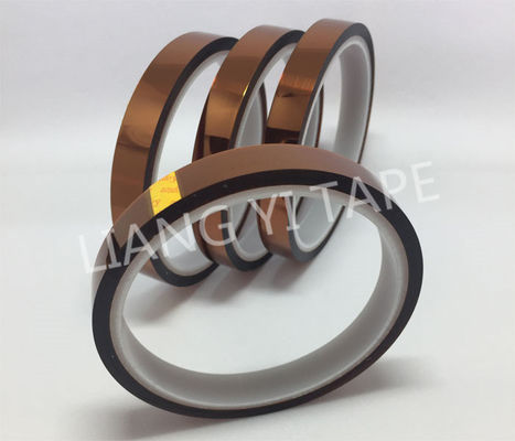 Amber High Temperature Heat Resistant Tape For Stabilize Optoelectronic Components