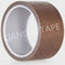 Brown Silicone PTFE Adhesive Tape , High Temperature Resist Adhesive Tape