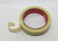 Yellow Rubber Adhesive Heat Resistant Electrical Tape For Ordinary Wrapping
