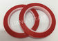 Red Polyester PET Transformer Insulation Tape Excellent For Decorative Striping