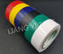 Rubber Adhesive Colored Electrical Tape , PVC Film Electrical Adhesive Tape