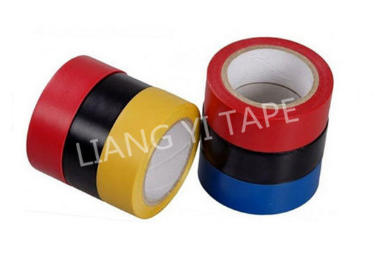 Heat Resistance Colorful PVC Electrical Tape 0.10mm - 0.22mm Thickness