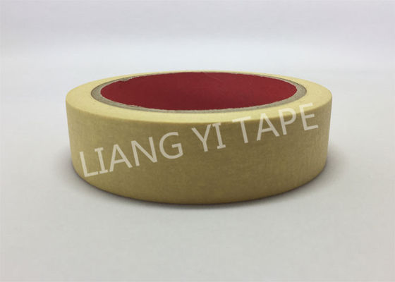 Rubber Adhesive Paper Masking Tape , Different Colors Paper Insulation Tape
